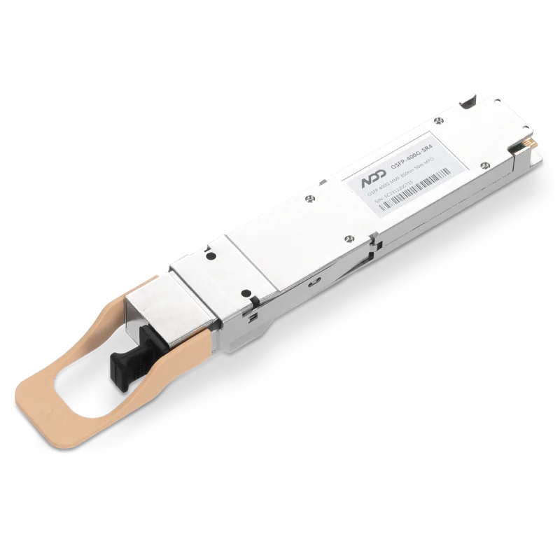 NVIDIA/Mellanox MMA4Z00-NS400-T Compatible 400GBASE-SR4 OSFP PAM4 850nm 100m MTP/MPO-12 APC MMF Optical Transceiver Module