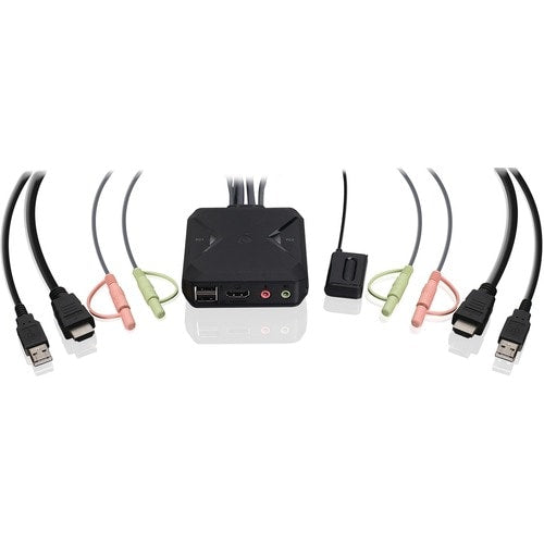 IOGEAR 2-Port 4K KVM Switch with HDMI