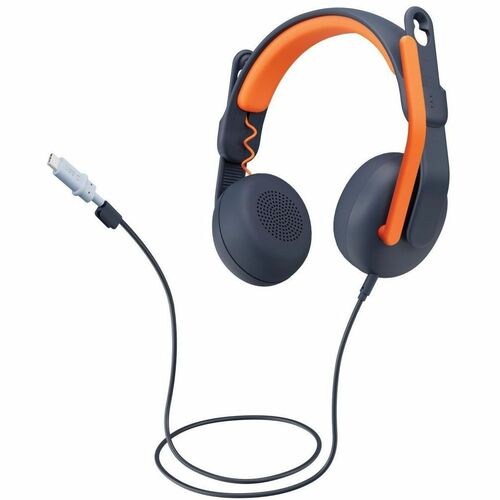 Logitech Zone Learn Wired Headset with Microphone for Learners