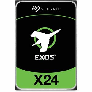 Seagate Exos X24 ST24000NM001H 24 TB Hard Drive - 3.5" Internal - SATA (SATA/600) - Conventional Magnetic Recording