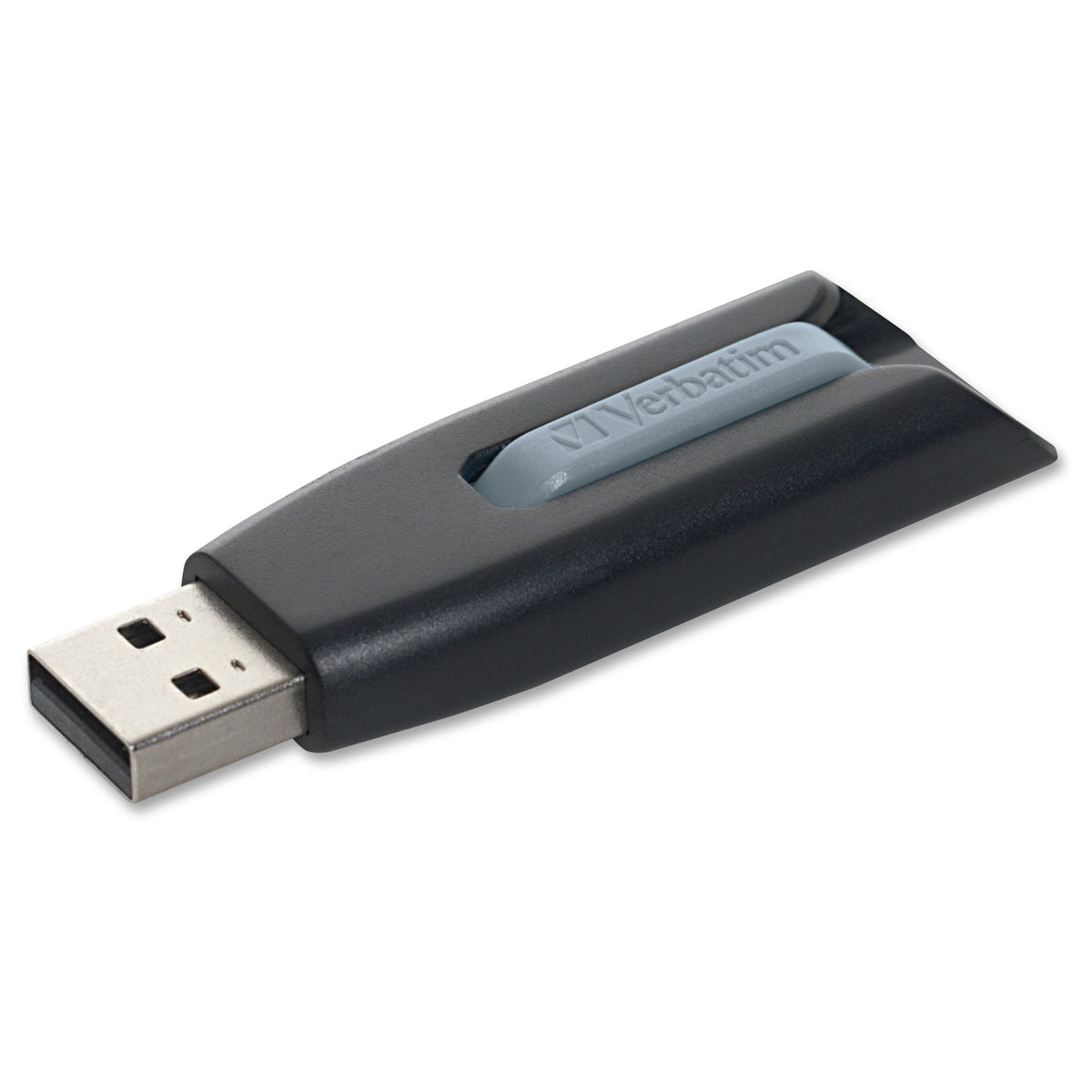 Verbatim 64GB Store 'n' Go V3 USB 3.0 Flash Drive Gray/Black