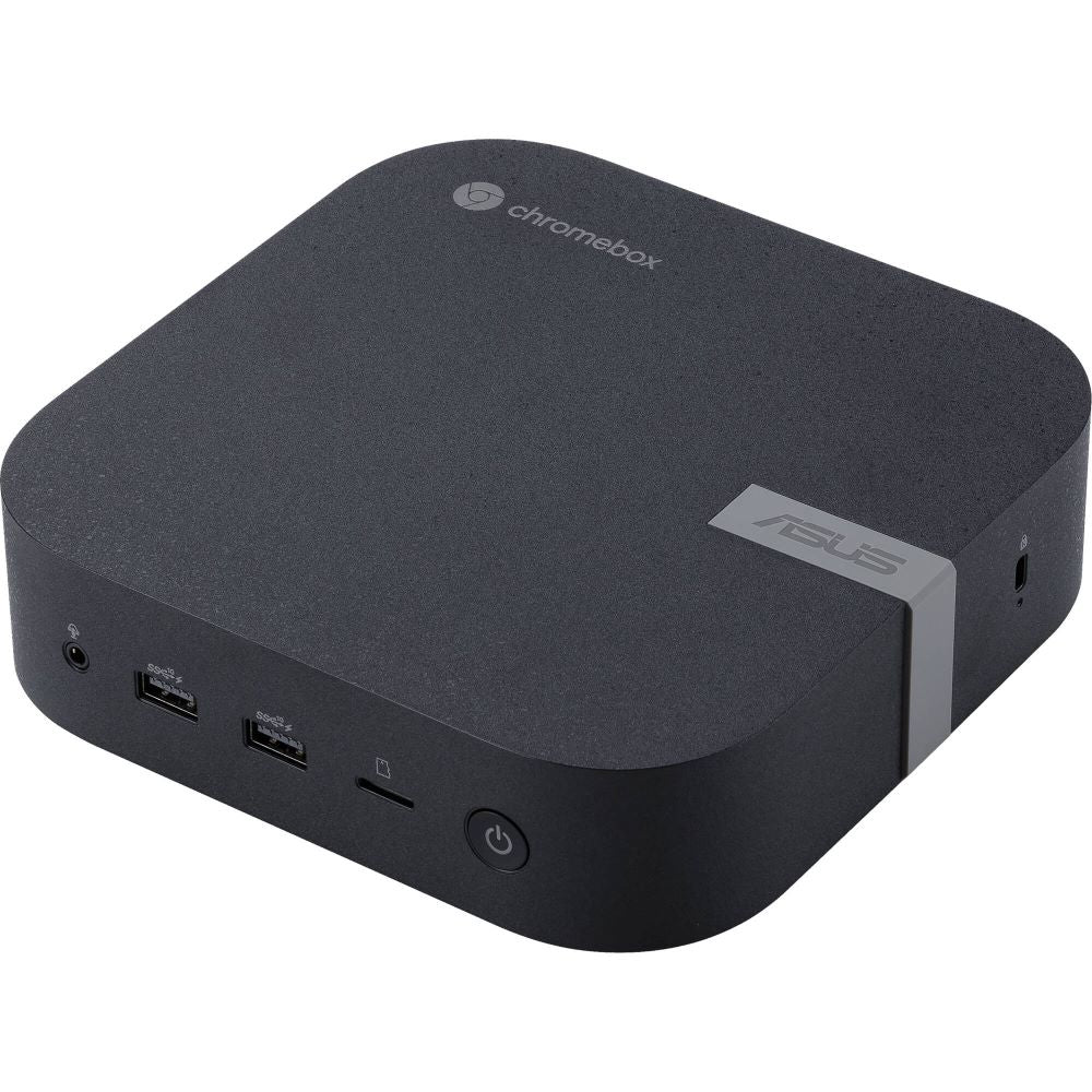 Asus Chromebox 5 - Intel - Core i3 - 1220P - 10-Core - 4.4GHz - DDR4 - 8GB RAM - 128GB SSD - Intel UHD Graphic - Power Supply - 150Watt - Gigabit Ethernet,Wi-Fi - Black - Chrome OS Enterprise - VESA MOUNT - DUAL HDMI