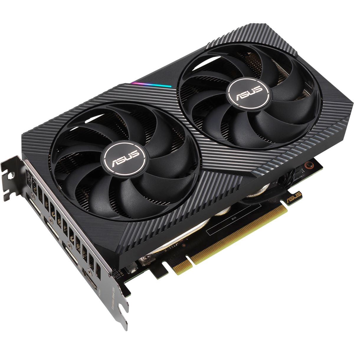 ASUS DUAL-RTX3060-O12G-V2 - OC Edition - graphics card - GF RTX 3060 - 12 GB