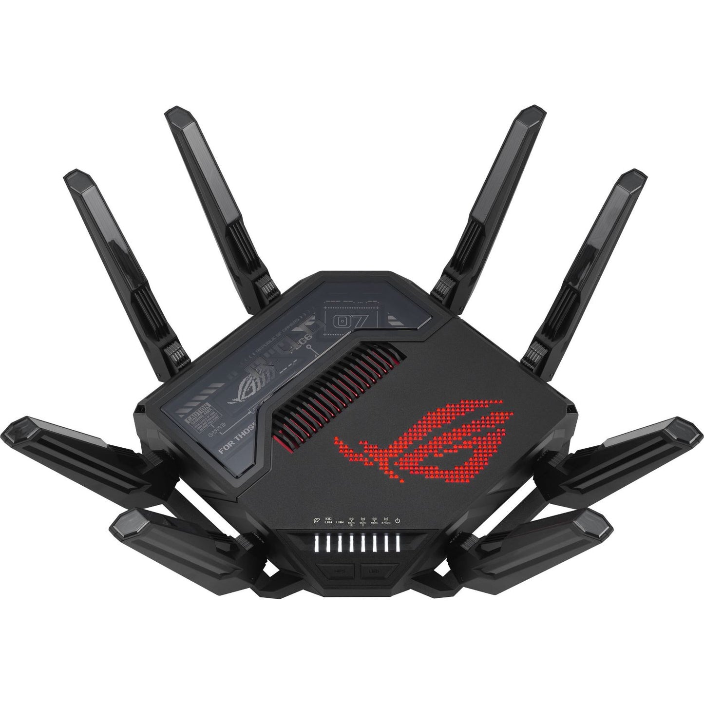 ASUS ROG RAPTURE GT-BE98 PRO FIRST QUAD-BAND WIFI 7 GAMING ROUTER