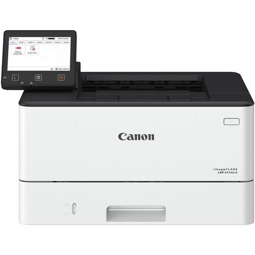The Canon imageCLASS LBP247dw II is a compact monochrome laser printer