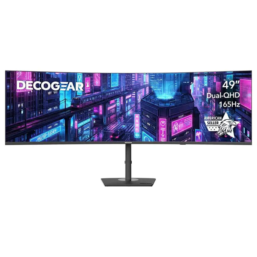 Deco Gear 49” 165 Hz Monitor curved DQHD