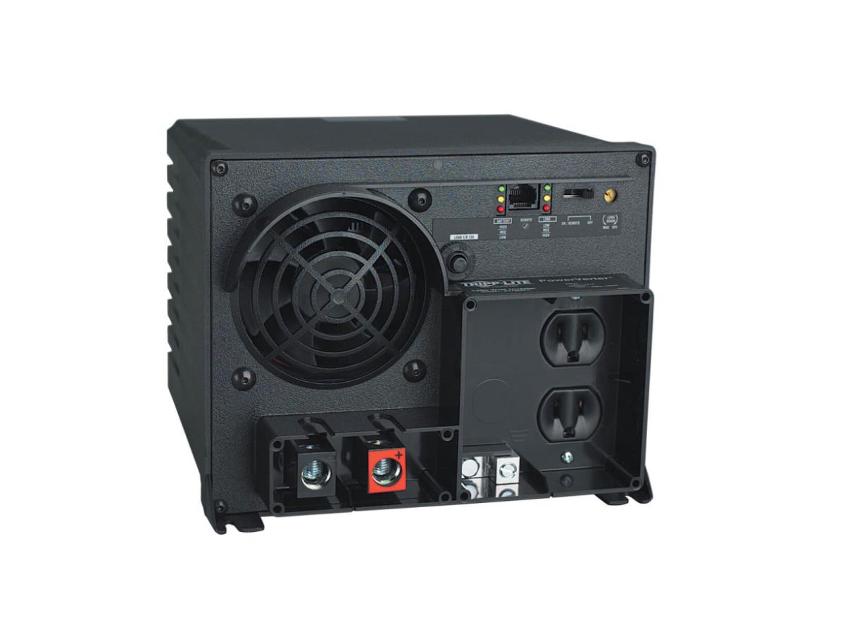 Eaton Tripp Lite Series 1250W PowerVerter Plus Industrial-Strength Inverter with 2 Outlets
