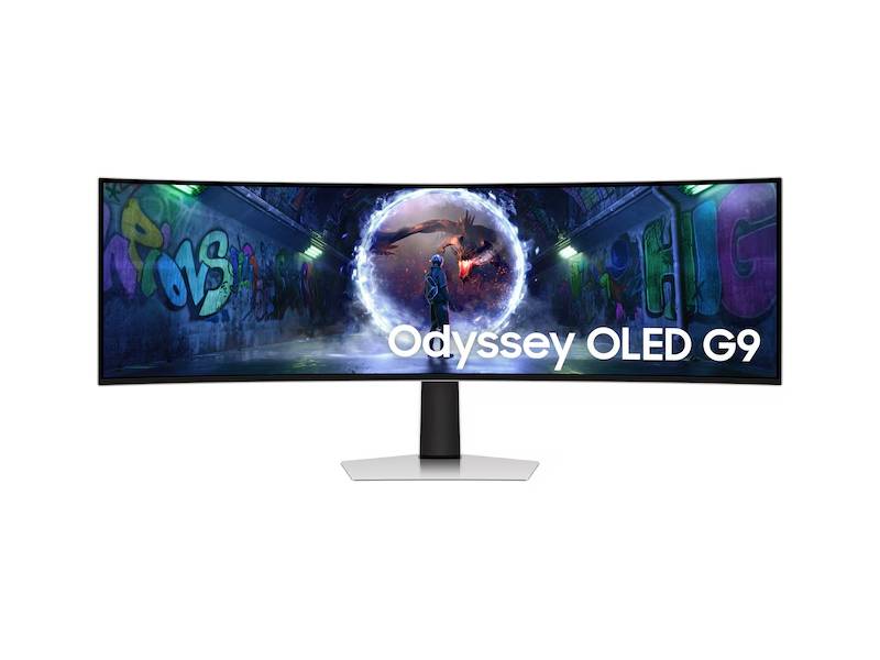 Samsung S49DG936SN - OLED Display - Curved - 5120 x 1440 - 49Inch - 0.03Ms response time - 240 Hz refresh rate - 1000000:1 - 250 cd/m2 - 178/178
