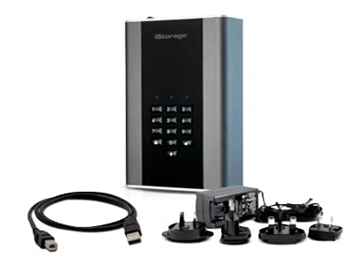 iStorage diskAshur DT2 26TB 256-bit Encrypted Secure External Hard Drive