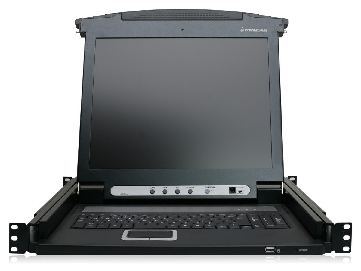 IOGEAR GCL1800 Rackmount LCD - 1 Computer(s)