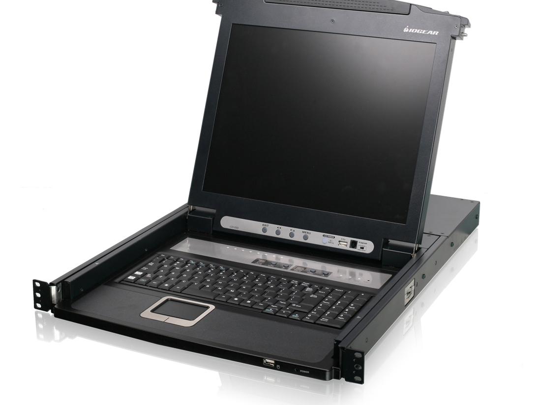 8-Port 17" LCD Combo KVM Switch (TAA Compliant)