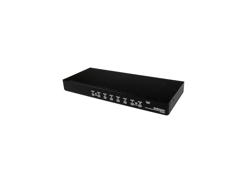 STARTECH 8 Port 1U Rackmount USB PS/2 KVM Switch