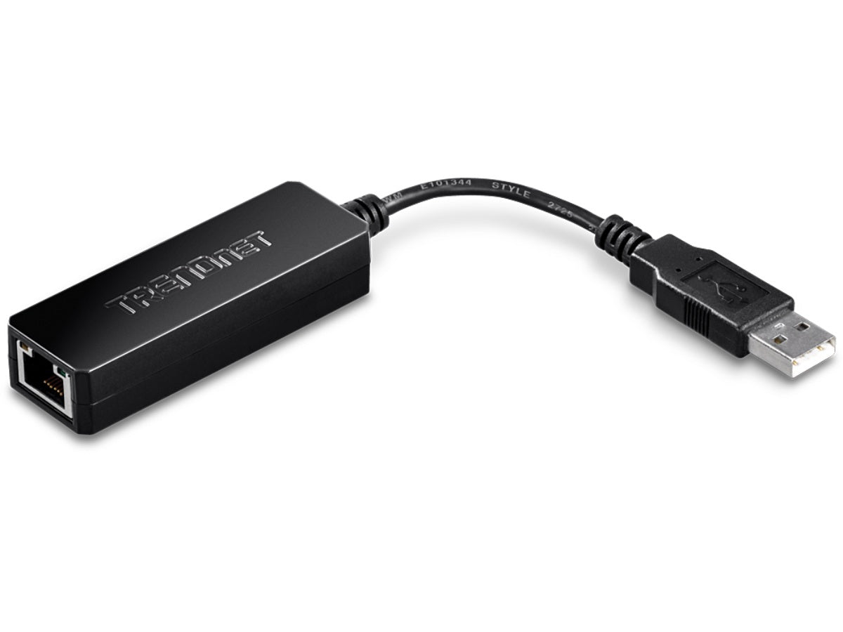 TRENDnet USB 2.0 to 10/100 Mbps Ethernet Adapter for Wired Network Connectivity