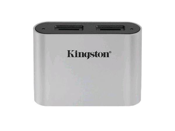 Kingston USB3.2 GEN1 Workflow Dual-Slot microSDHC Streamline your media workflow with this professional-grade dual-slot card reader