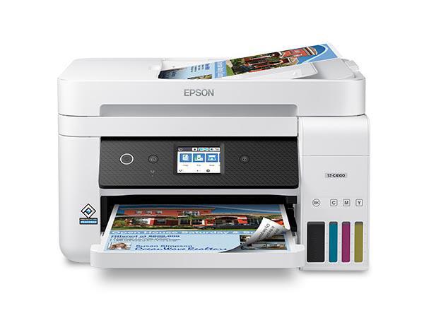 Epson WorkForce ST-C4100 All-in-One Supertank Color Printer