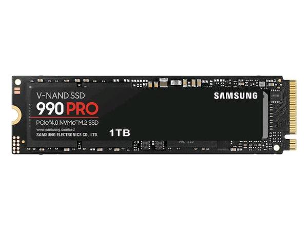 Samsung 990 PRO SSD - 1TB - PCI Express 4.0 x4 - M.2 - 5-Year Limited Warranty or 600 TBW Limited Warranty