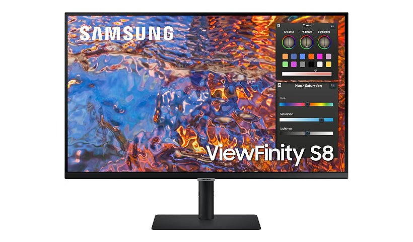 Samsung ViewFinity S32B804PXN 32Inch 4K UHD LCD Monitor - 16:9 - Black - 32Inch Class - In-plane Switching (IPS) Technology - 3840 x 2160