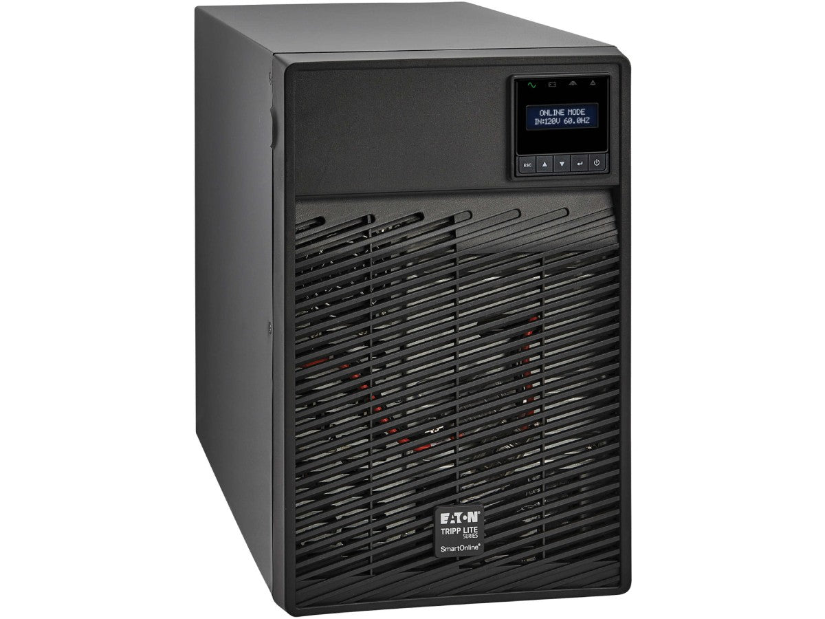 Tripp Lite Series SmartOnline 120V 700VA 630W Double-Conversion UPS 6 Outlets Network Card Opt. LCD USB DB9 Tower