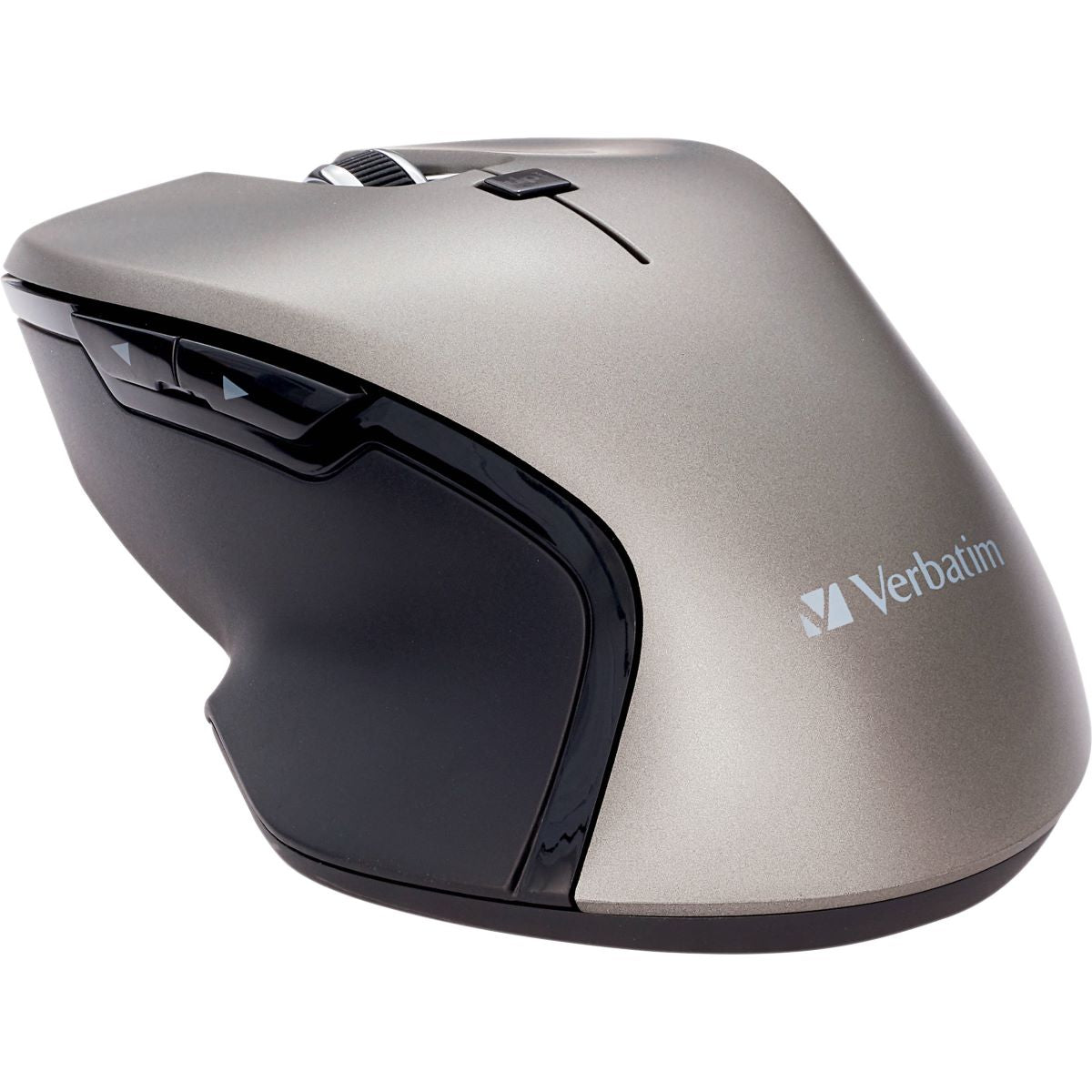 Verbatim USB-C™ Wireless Blue LED Mouse - Blue LED/Optical - Wireless - 2.40 GHz - Graphite - USB Type C - 1600 dpi - 6 Button(s)