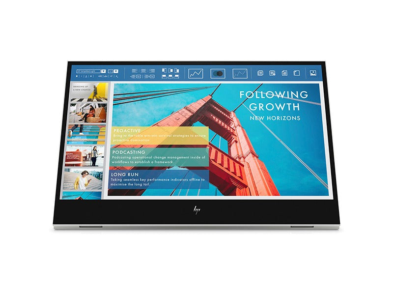 HP E14 G4 14-Inch Portable Monitor - LCD Display - Flat - 1920 x 1080 - 14Inch