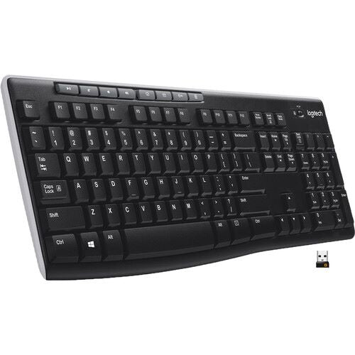 Logitech K270 Wireless Keyboard for Windows, 2.4 GHz Wireless