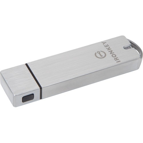 Kingston IronKey IronKey Basic S1000 Encrypted Flash Drive - 128 GB - USB 3.0 - 256-bit AES - 5 Year Warranty
