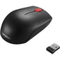 Lenovo Essential Compact Wireless Mouse - Optical - Radio Frequency