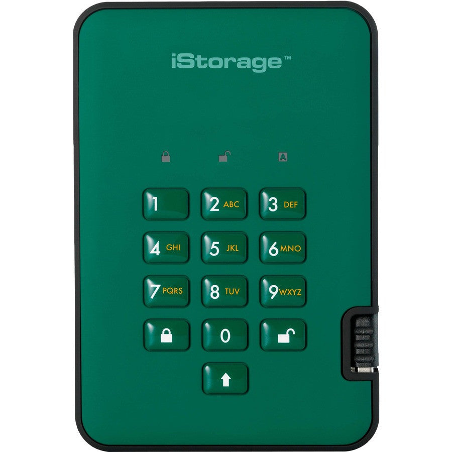 iStorage diskAshur2 4TB Secure External Hard Drive with 256-bit Hardware Encryption