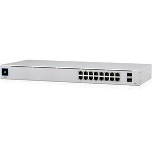 Ubiquiti UniFi 16-Port PoE Switch - 16 Ports - Manageable - 2 Layer Supported - Modular
