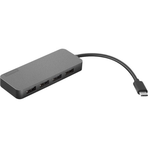 Lenovo USB-C to 4 Port USB-A Hub - USB Type C - External - 4 USB Port(s)
