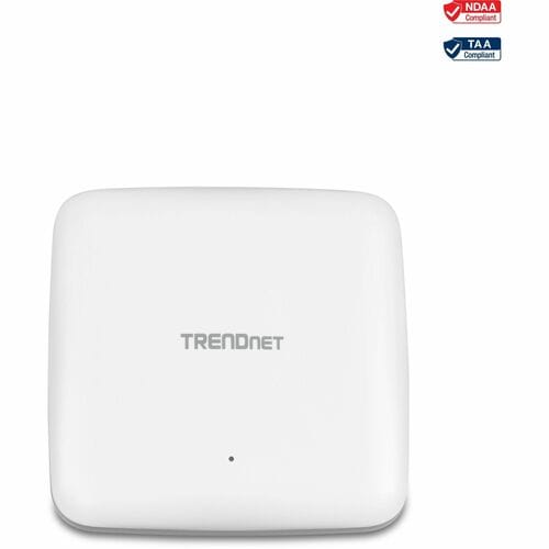 TRENDnet AX1800 Dual Band WiFi 6 PoE+ Access Point, 1201Mbps WiFi AX + 576Mbps WiFi N, MU-MIMO,