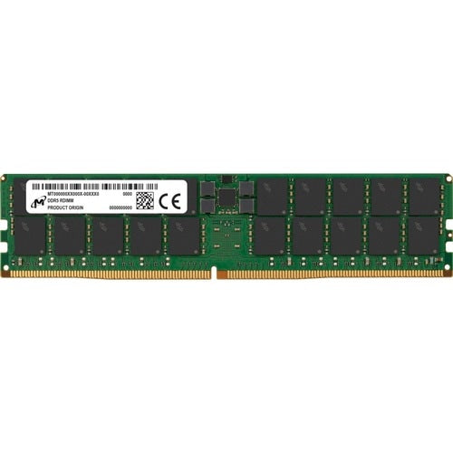 Micron's 64GB DDR5 RDIMM delivers substantial capacity with 2Rx4 dual-rank