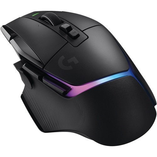 Logitech G Plus G502 X Gaming Mouse - Optical - Wireless - Black - USB - 25600 dpi - Scroll Wheel