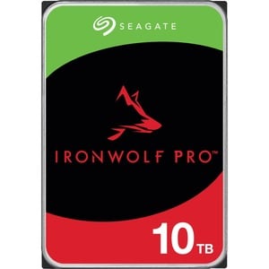 Seagate IronWolf Pro ST10000NT001 10 TB Hard Drive - 3.5" Internal - SATA (SATA/600) - Conventional Magnetic Recording (CMR)
