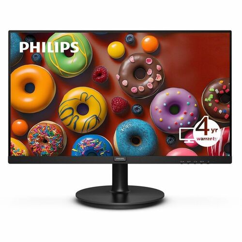 Philips V-line 221V8L 22" Class Full HD LED Monitor - 16:9 - Textured Black - 21.5" Viewable