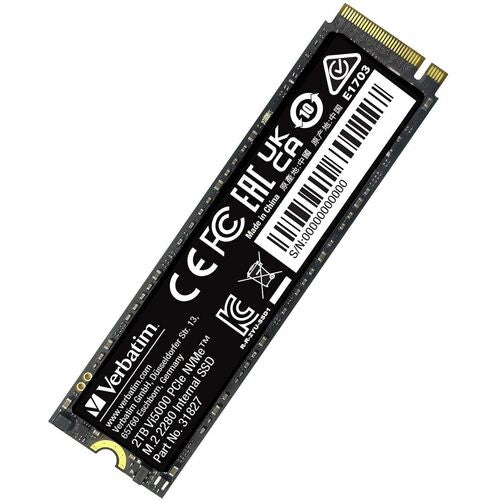 VERBATIM, 2TB VI5000, PCIE NVME M.2, 2280 INTERNAL SSD