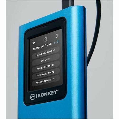 Kingston IronKey Vault Privacy 80 7.50 TB Portable Solid State Drive - External