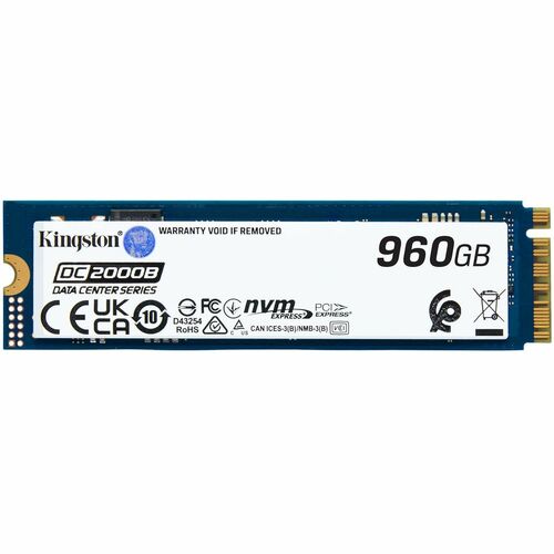 Kingston DC2000B 960 GB Solid State Drive - M.2 2280 Internal