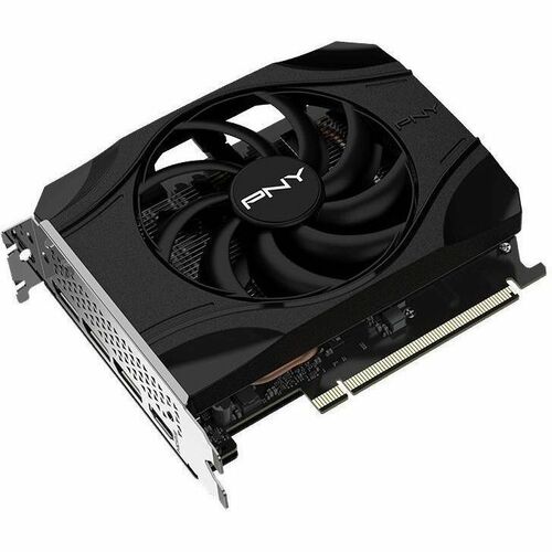 PNY NVIDIA GeForce Graphic Card - 8 GB GDDR6 - 7680 x 4320 - 2.32 GHz Core - 2.57 GHz Boost Clock - 128 bit Bus Width - PCI Express 5.0 x8 - DisplayPort - 3 x DisplayPort - HDMI