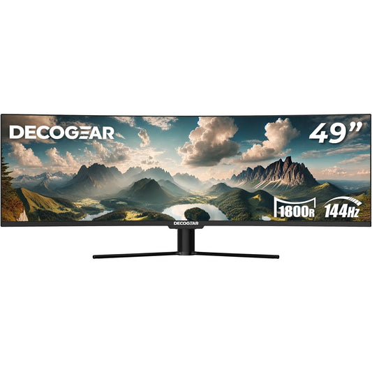Deco Gear 49” Ultrawide Curved Monitor