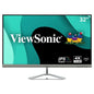 Viewsonic 32in(31.5inviewable) 4K UHD Monitor with a Stylish Ultra-Slim Frameless Design,3840x2160 resolution.