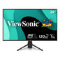 Viewsonic 24in 1080p 1ms 120Hz IPS Monitor with HDMI, DP, and VGA.