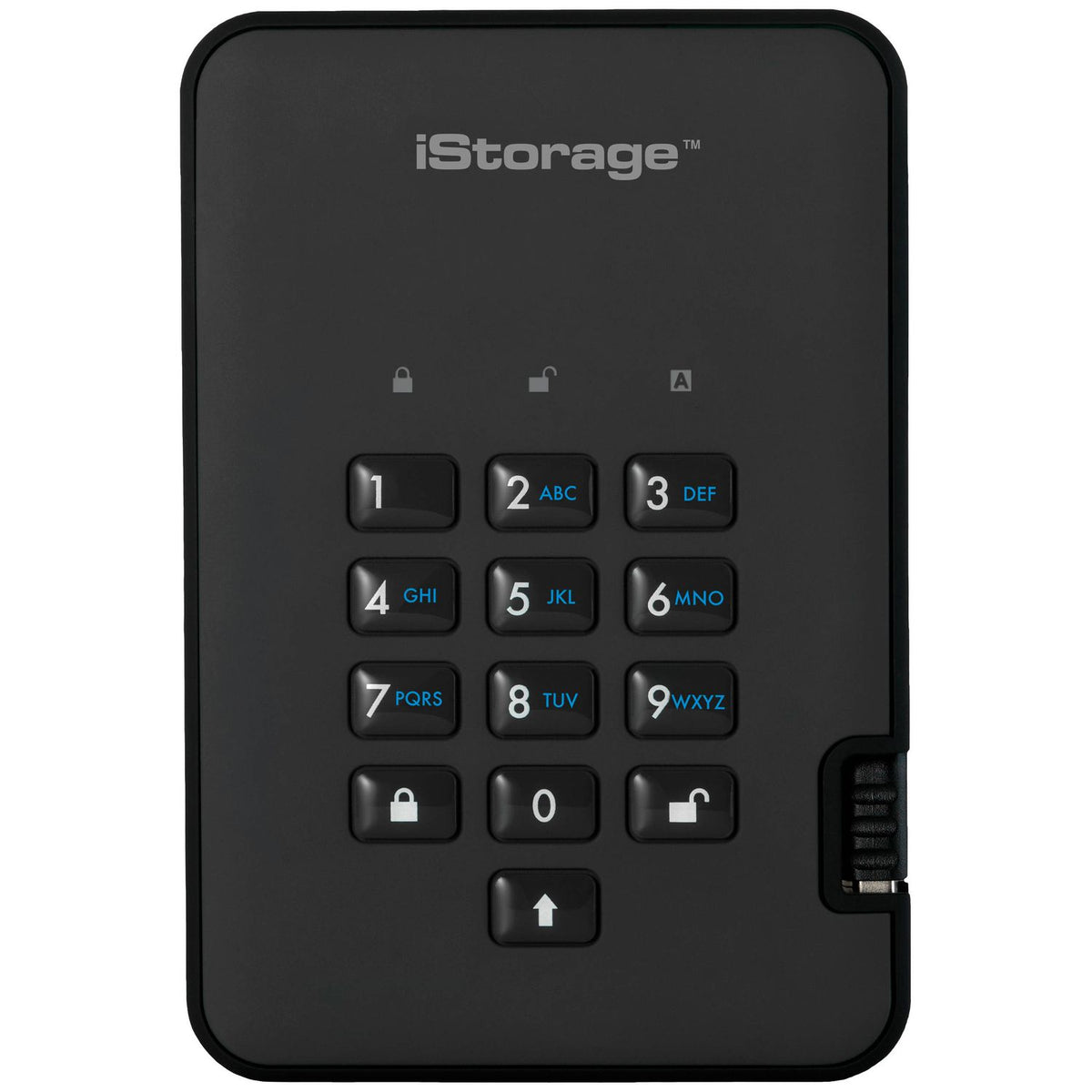 iStorage diskAshur2 5TB Secure External Hard Drive with 256-bit Hardware Encryption