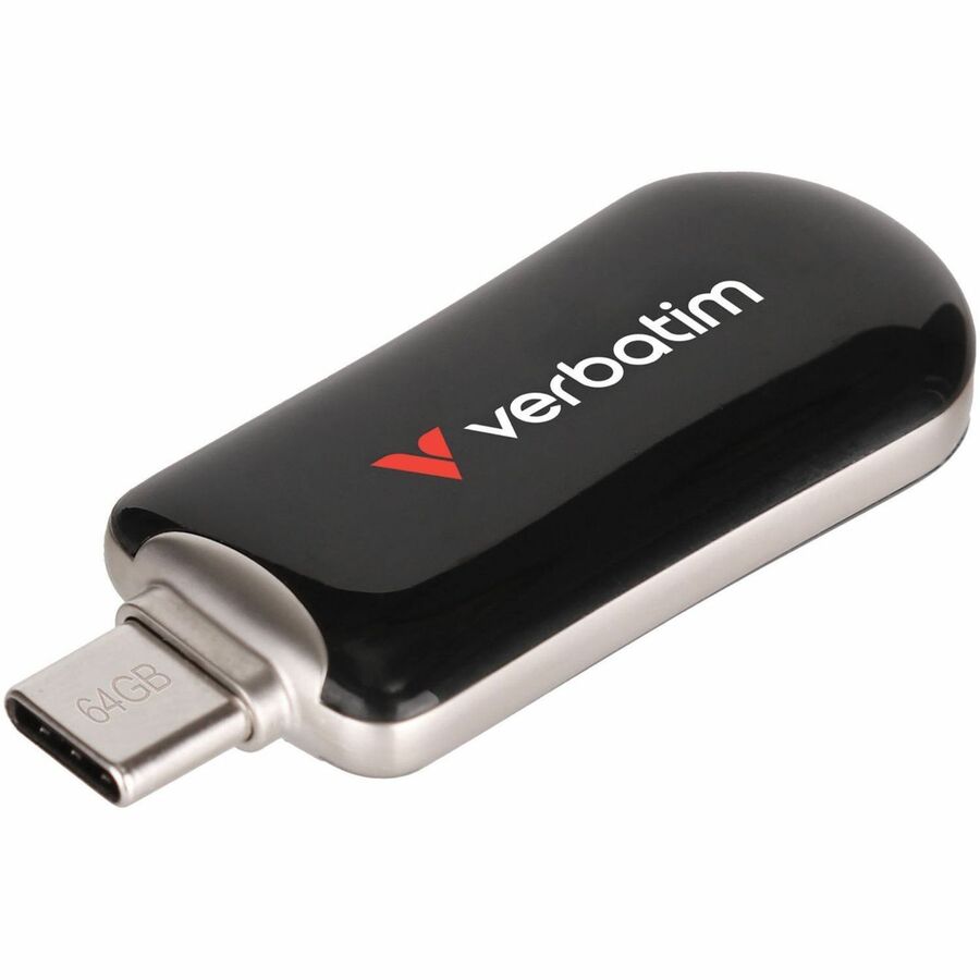 Verbatim 64GB Plectra USB-C Flash Drive Black