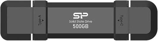 Silicon Power 500GB CreatePro CR72X USB 3.2 Gen 2 Flash Drive (USB-C / USB-A)