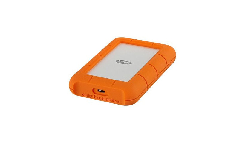 LaCie Rugged USB-C - hard drive - 4 TB - USB 3.1 Gen 1