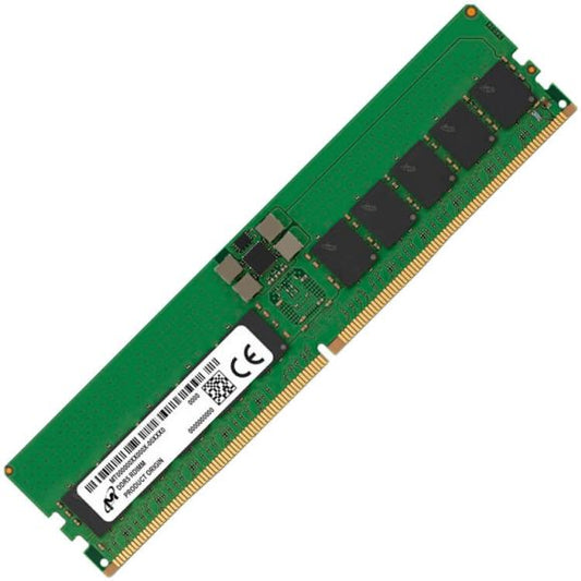 Micron DDR5 RDIMM 48GB 1Rx4 4800 CL40 PC5-38400 1.1V/(12V ext) ECC (Single)