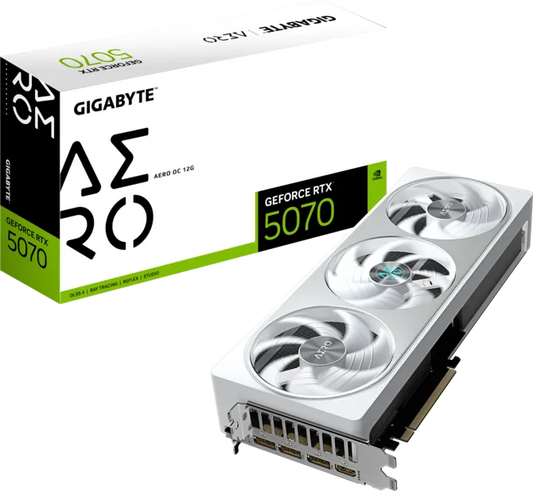 Gigabyte GeForce RTX 5070 AERO OC Graphics Card