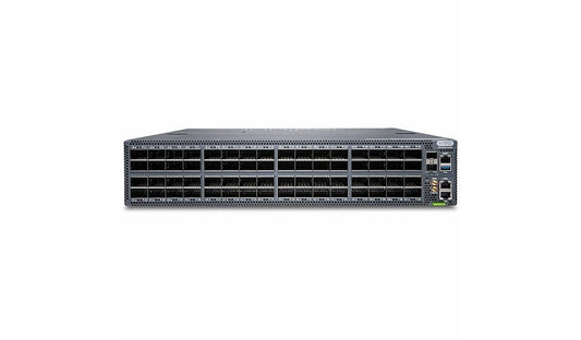 Juniper 64x800GbE OSFP switch. Includes 4post Toolless RMK, AC PSU, FAN fronttoback airflow
