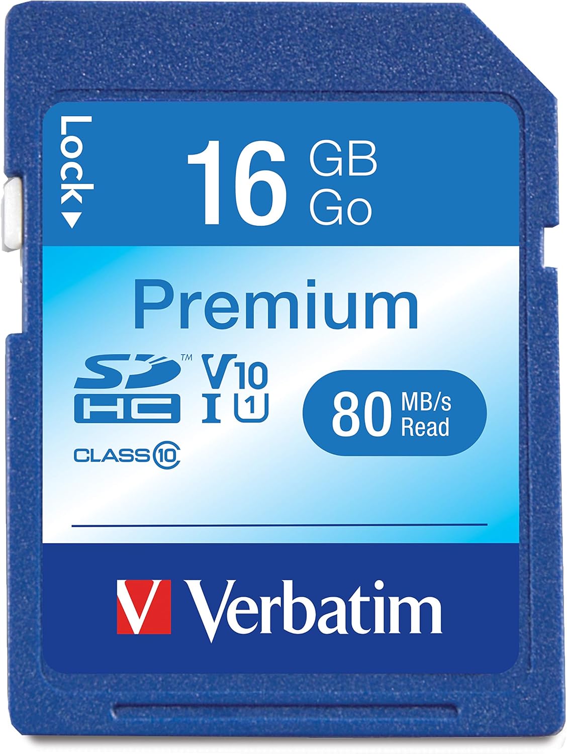 Verbatim 16GB Premium UHS-I SDHC Memory Card